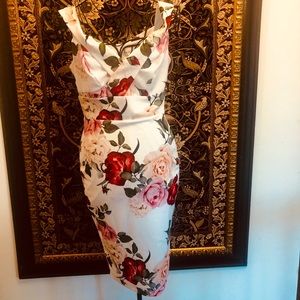 ✅ PREMIER AMORE 🤎midi sleeveless dress-